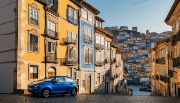 Louez une voiture à Porto pour explorer la ville