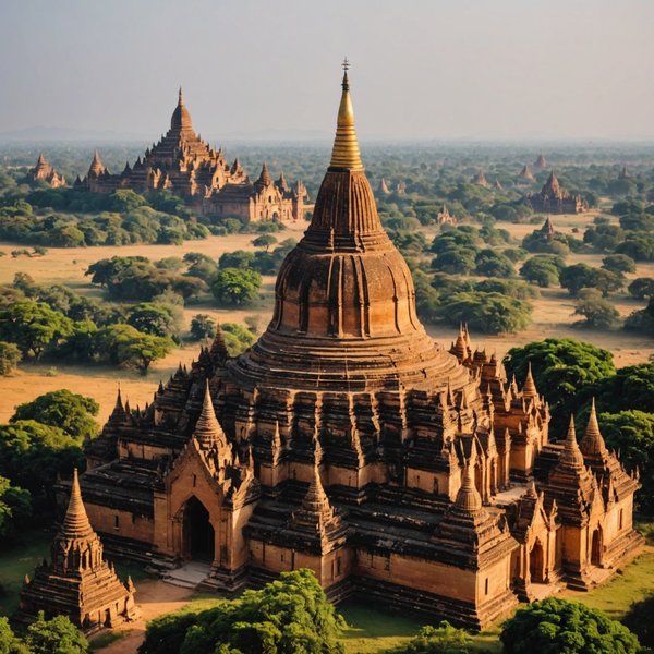 Comment découvrir les traditions architecturales des temples de Bagan, Myanmar?