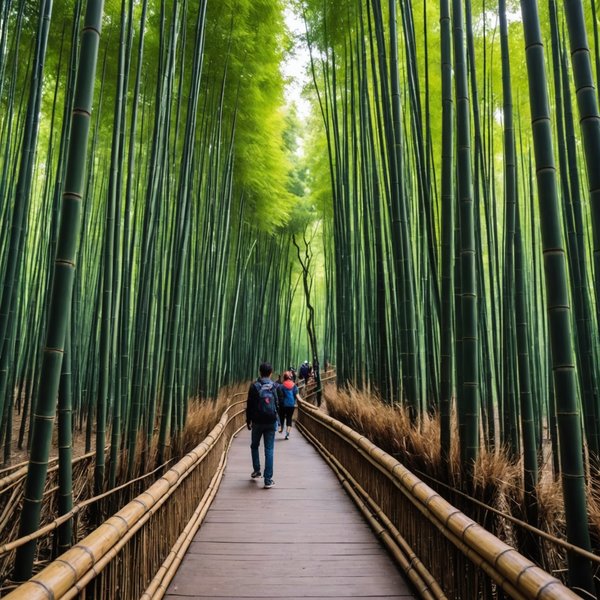 Quelles croisières offrent des randonnées pour découvrir les forêts de bambou en Chine?